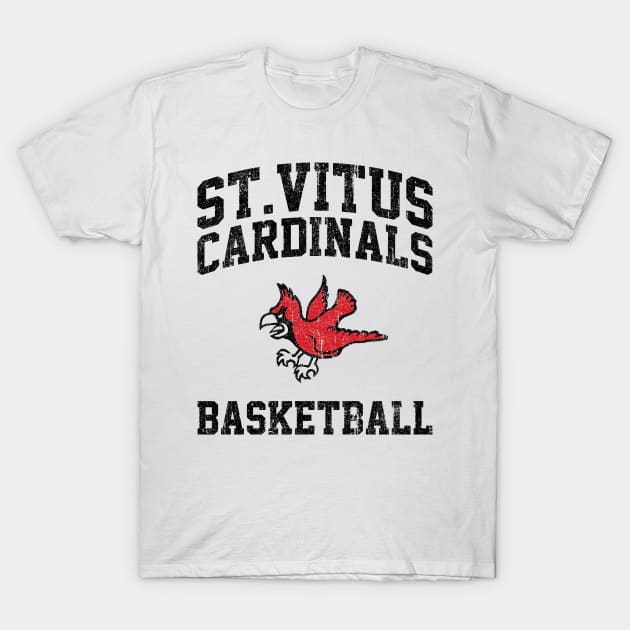 St. Vitus Cardinals Basketball - Basketball Diaries T-Shirt by huckblade